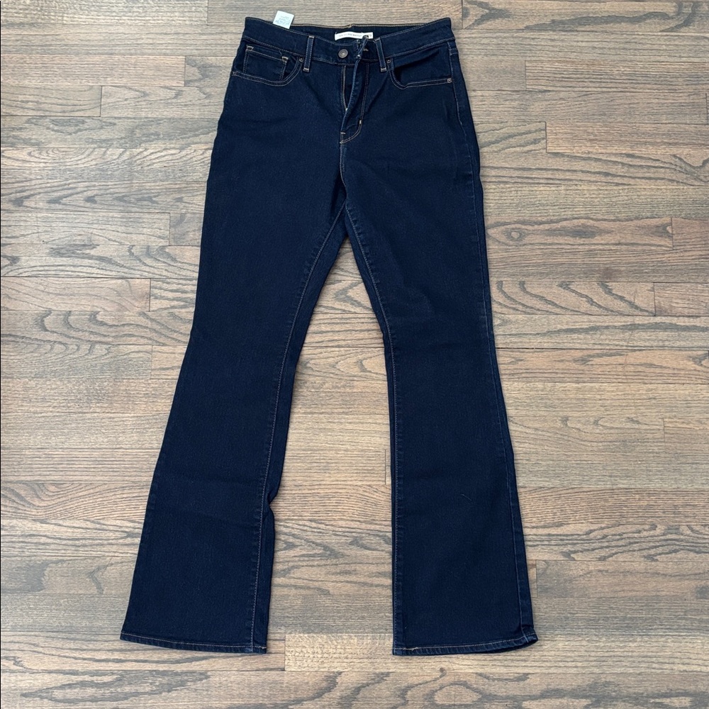 Levi's Women's Dark Blue Boot Cut Jeans - Picture 4 of 13